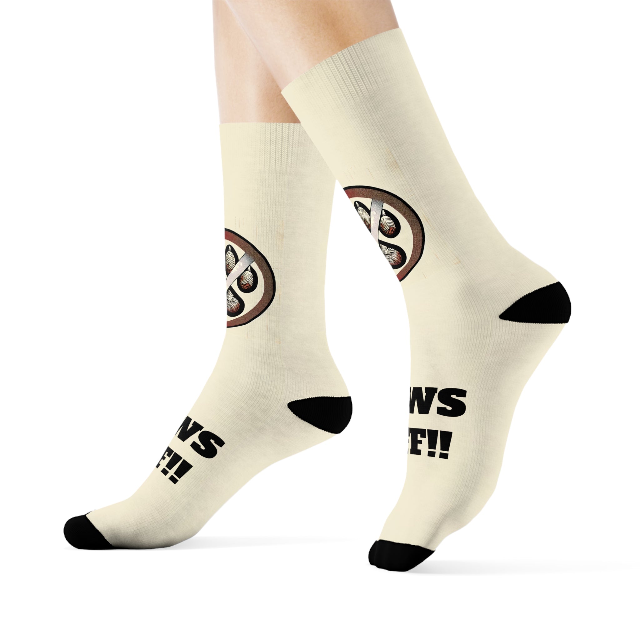 Socks to keep their Paws Off. (new)